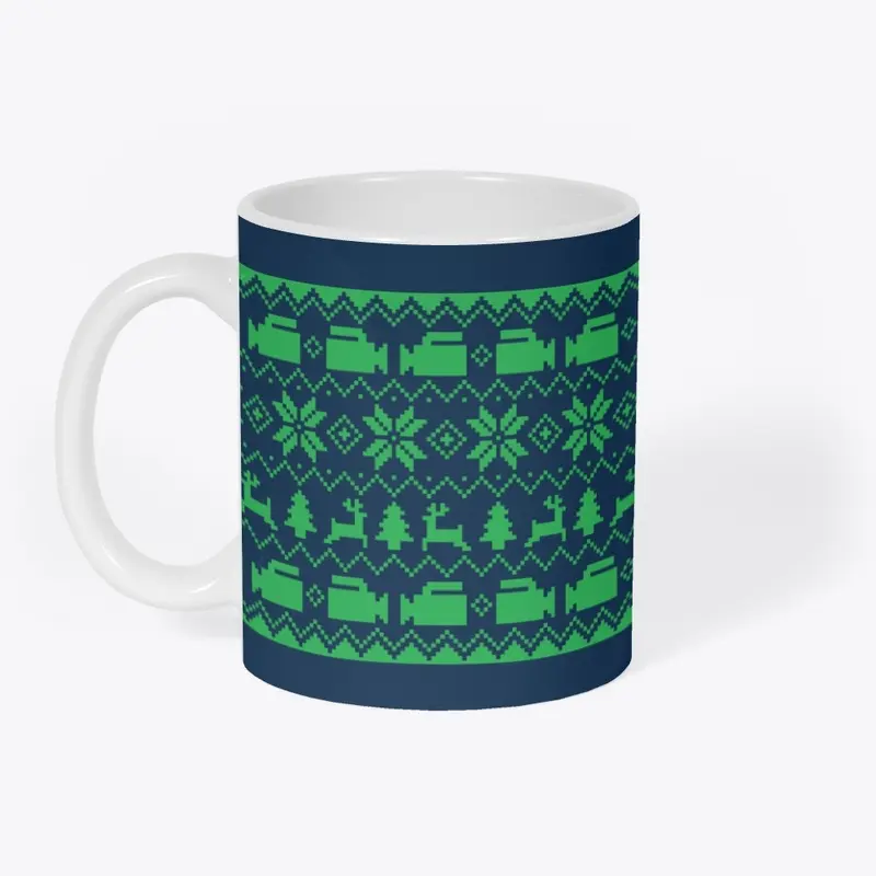 Ugly Sweater Print Mug